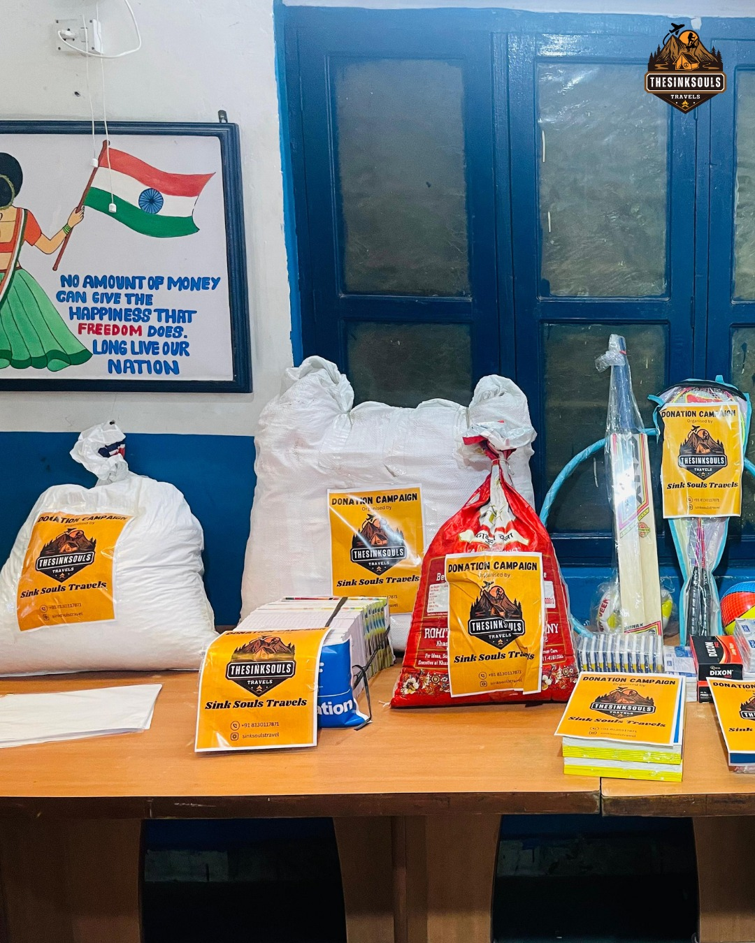 Donation supplies